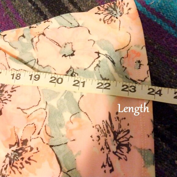 A New Day Ruched Pastel Floral Sleeveless Top M Coquette Romantic Cottagecore - Picture 7 of 8